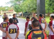 Jaga Kesehatan dan Kebugaran Fisik Personil, Polres Lombok Utara Gelar TKJ Berkala