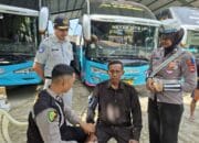 Satlantas Polres Bima Kota Gelar Cek Kesehatan Gratis bagi Sopir AKAP