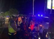 Polres Bima Kota Laksanakan Patroli KRYD Antisipasi Gangguan Kamtibmas