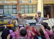 Satlantas Polres Bima Kota Kenalkan Keselamatan Berlalu Lintas Sejak Usia Dini