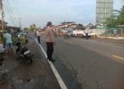 Polsek Gangga Laksanakan Kegiatan Rawan Pagi di Depan Pasar Gondang
