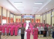 Bhayangkari Cabang Lombok Utara Gelar Pertemuan Rutin, Dukung Program Ketahanan Pangan Melalui P2L