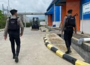 Sat Samapta Polres Bima Kota Laksanakan Pengamanan dan Patroli di Objek Vital PLTMG Bonto Bima