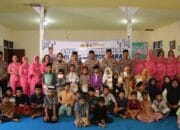 Kapolres Lobar Berbagi Kasih, Anak Yatim Panti Asuhan Terharu