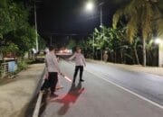 Polsek Lembar Siaga, Pastikan Ketertiban Sholat Tarawih