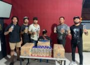 Basmi Miras di Bulan Suci Ramadhan, Tim Opsnal Polsek Rasbar Sita 3 Dus Moke