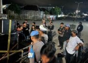 Patroli Menjelang Sahur Polres Bima Kota Ciptakan Situasi Aman