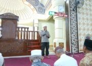 Sat Binmas Polres Bima Kota Gelar Ceramah Kultum dan Himbauan Kamtibmas di Masjid Agung Al-Muwahhiddin