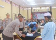 Polres Lombok Utara Gelar Penandatanganan Pakta Integritas Penerimaan Polri