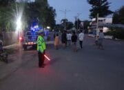 Personel Gabungan Polres Bima Kota Laksanakan Patroli Menjelang Sahur