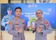 Tingkatkan Layanan Polres Lombok Utara Terima Laporan Melalui Barcode