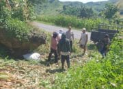 Bhabinkamtibmas Kelurahan Jatibaru Timur Pantau Panen Jagung Warga Binaan
