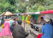 Sat Binmas Polres Bima Kota Gelar Giat Jumat Curhat di Lapangan Pahlawan Rabadompu Barat