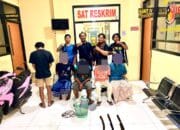 Ungkap Pencurian Sapi di Sambik Bangkol Satreskrim Polres Lombok Utara Amankan 5 orang