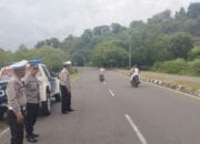 Antisipasi Balap Liar dan Pastikan Kelancaran Arus Lalulintas Sat Lantas Polres Bima Melaksanakan Patroli Ngabuburit