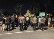 Personel Gabungan Polres Bima Kota Laksanakan Patroli Malam dan Patroli Menjelang Sahur Selama Ramadhan 1446 H