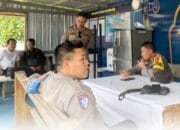 Waka Polres Bima Kota Cek Pengamanan di Sejumlah Pos Operasi Ketupat Rinjani 2025