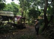 Bhabinkamtibmas Dorong Warga Manfaatkan Lahan Pekarangan, Begini Respons Mereka