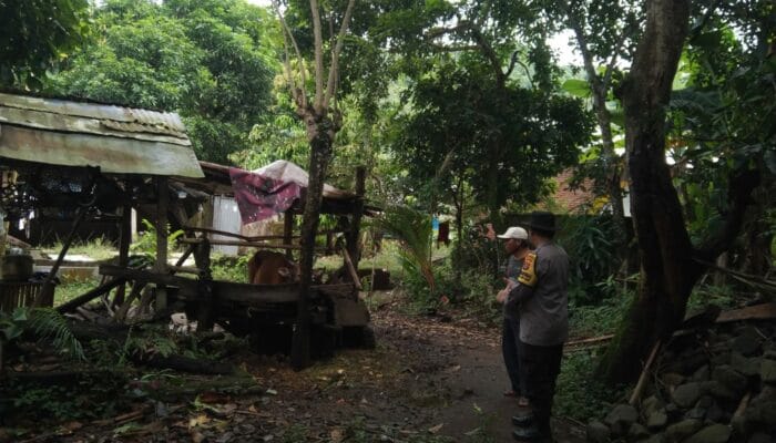Bhabinkamtibmas Dorong Warga Manfaatkan Lahan Pekarangan, Begini Respons Mereka