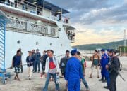 Pos Terpadu Ops Ketupat Rinjani 2025 di Pelabuhan Bima Laksanakan Pengamanan KM Wilis