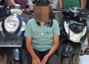 Curi Sepeda Motor, Seorang IRT Ditangkap Tim Opsnal Gabungan Polsek Asakota dan Polsek Rastim
