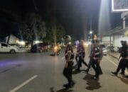 Ciptakan Situasi Tetap Kondusif, Personil Sat Samapta Polres Bima Kota Tingkatkan Penggelaran Blue Light di Malam Hari