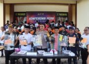 Kerja Hebat, Polres Bima Kota Ungkap 42 Kasus Narkoba dengan 57 Tersangka Selama Januari–Maret 2025