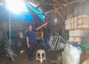 Polsek Tanjung Olah TKP Seorang Pria Diduga Meninggal  Gantung Diri 