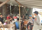 Cegah Gangguan Kamtibmas, Polsek Kediri Rutin Sambangi Warga