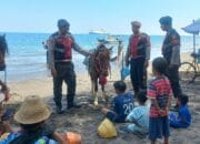 Kehadiran Polisi di Pantai Cemara Ciptakan Rasa Aman bagi Wisatawan