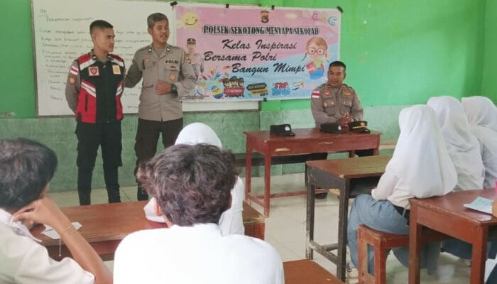 Polsek Sekotong Menyapa Sekolah: Cegah Narkoba dan Pernikahan Dini di MTs