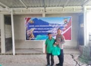 Menyambut Hari Buruh, Direktorat Intelkam Polda NTB bersama Polsek Bayan Bagikan Bansos