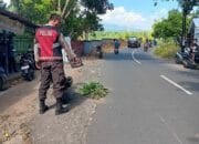 Polri Lakukan Olah TKP Kejadian Laka Lantas