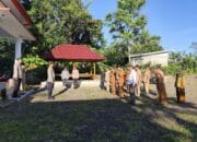 Polsek Gangga Laksanakan Apel Korwil Cara Awasi Wilayah