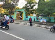 Cegah Kemacetan, Unit Turjawali Sat Samapta Polres Bima Kota Laksanakan Rawan Pagi di Titik Padat Lalu Lintas