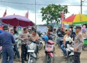 Satgas Preemtif Beri Himbauan dan Lakukan Penanggulangan Aksi Premanisme di Pasar Amahami