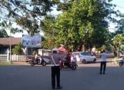 Sat Lantas Polres Bima Kota Laksanakan Rawan Pagi/Strong Point Guna Antisipasi Kemacetan dan Laka Lantas