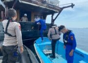 Sat Polairud Lakukan Patroli Pantai Seputaran Gili Matra