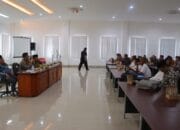 Kapolres Lombok Utara Hadiri Hearing Pembangunan Pura Awan Rinjani Parwata di Kantor Bupati