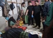 Seorang Pria Paruhbaya ditemukan gantung diri, Polres Lombok Utara laksanakan olah TKP