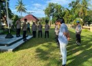 Kapolres Lombok Utara Sidak Polsek Gangga, Tegaskan Disiplin dan Larangan Penyalahgunaan Narkoba Serta Judi Online