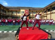 Polres Bima Kota Gelar Olahraga Bersama Masyarakat dalam Semangat Kebersamaan