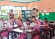 *Polsek Bayan Kawal dan Monitoring Pelaksanaan Program MBG