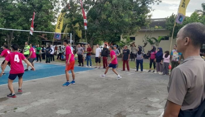Turnamen Voli Polres Lombok Barat Warnai Semangat Hari Bhayangkara 2025