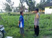 Bhabinkamtibmas Kuripan Dorong Ketahanan Pangan Lewat Pemanfaatan Lahan