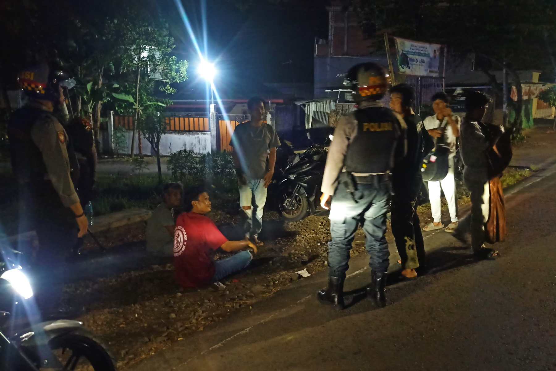 Patroli Perintis Presisi Polres Lombok Barat Amankan Malam Hari, Tekan Potensi Kejahatan 3C