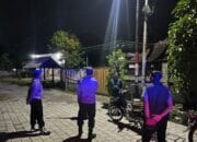 Polsek Labuapi Intensifkan Patroli Malam di Permukiman Padat Lombok Barat