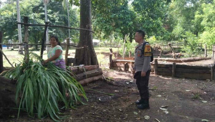 Ketahanan Pangan Dimulai dari Pekarangan: Inisiatif Polri di Batulayar Barat