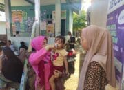 Ketua Bhayangkari Cabang Lombok Utara Serukan Pola Makan Sehat dalam Upaya Tekan Stunting di Desa Sambik Bangkol