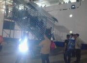 Polsek Kawasan Pelabuhan Laut Bima Laksanakan Pengamanan Embarkasi dan Debarkasi Penumpang Kapal KM. Leuser